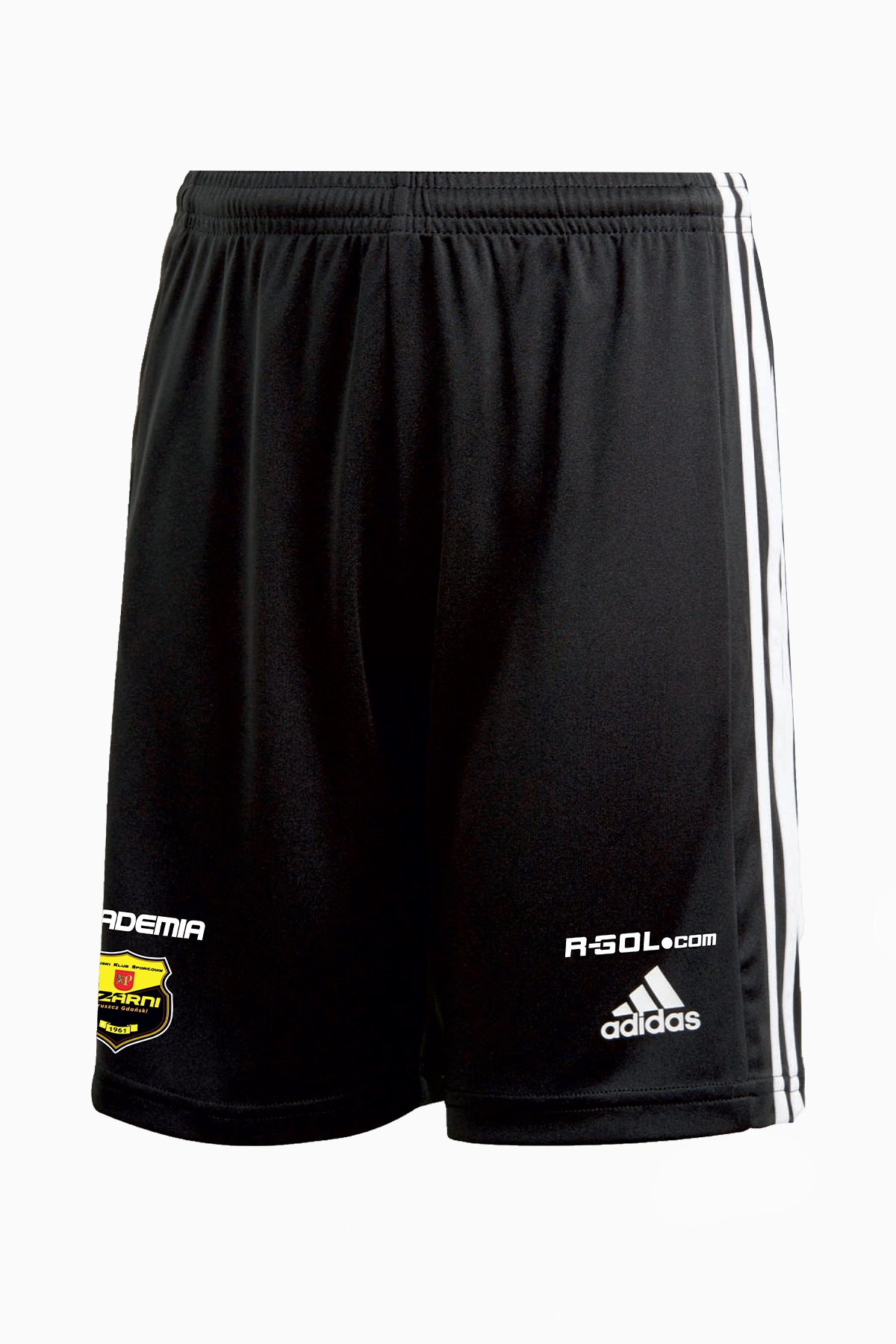 Spodenki bramkarskie adidas Czarni Pruszcz Gdańsk 24/25 Junior - Czarny