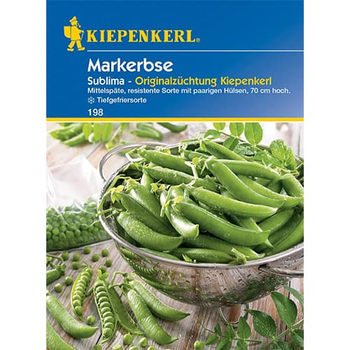 1 szt, Zöldborsó Sublima - Magok: Mod de ambalare: 1 db