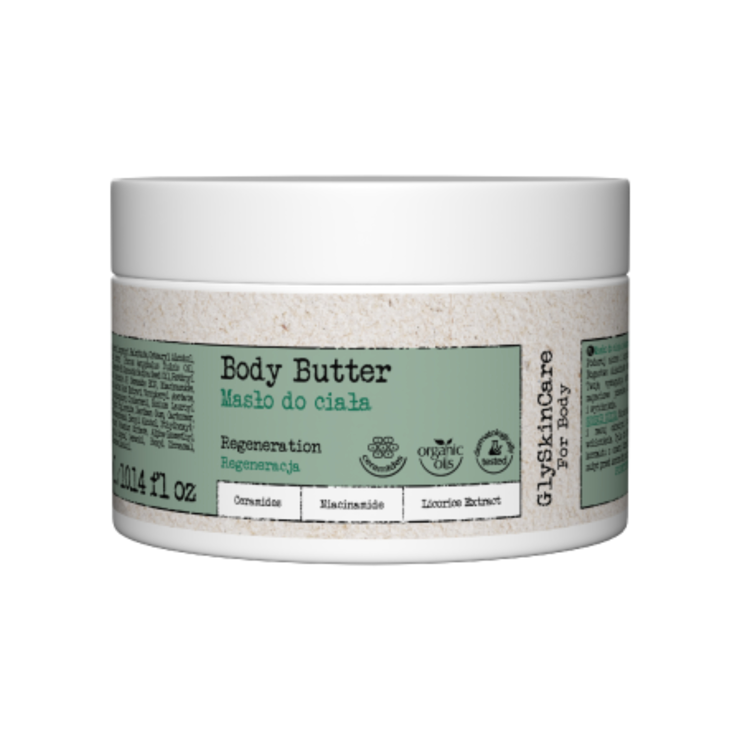 Glyskincare - for body and hair, masło do ciała regeneracja, 300 ml