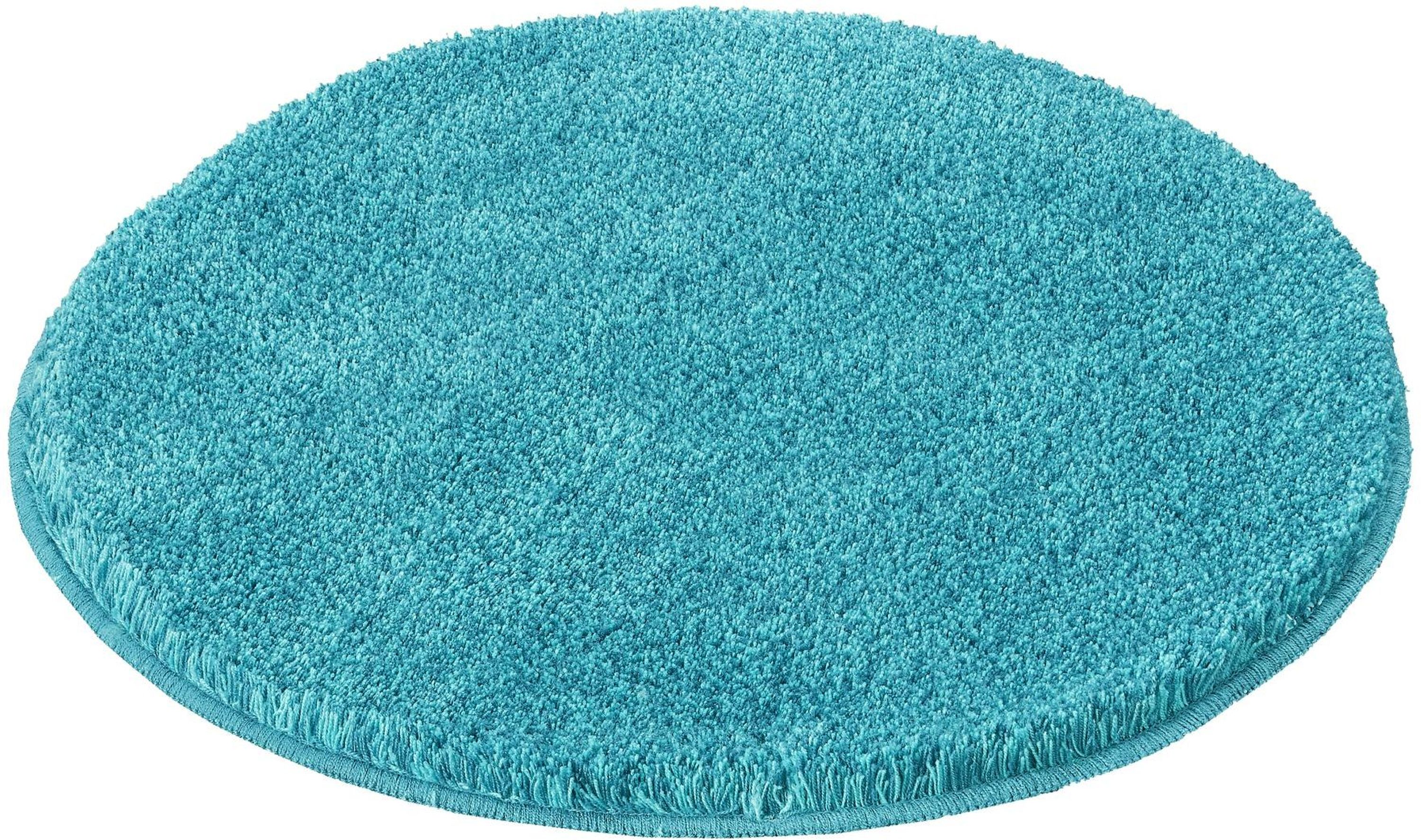 Kleine Wolke Relax dywanik łazienkowy 100x100 cm okrągły turkusowy 5405672521