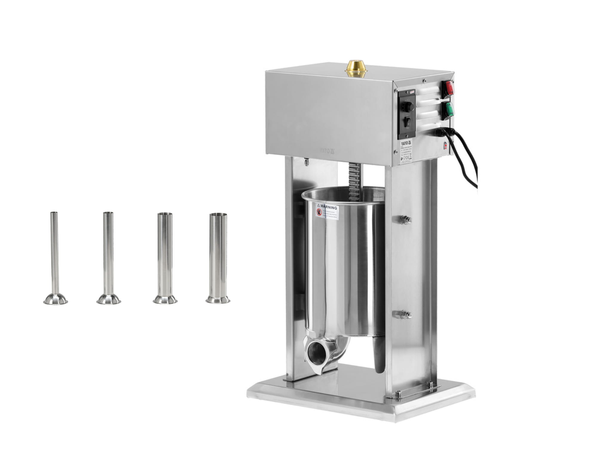 Elektryczna nadziewarka do kiełbas pionowa 10L | YG-03379