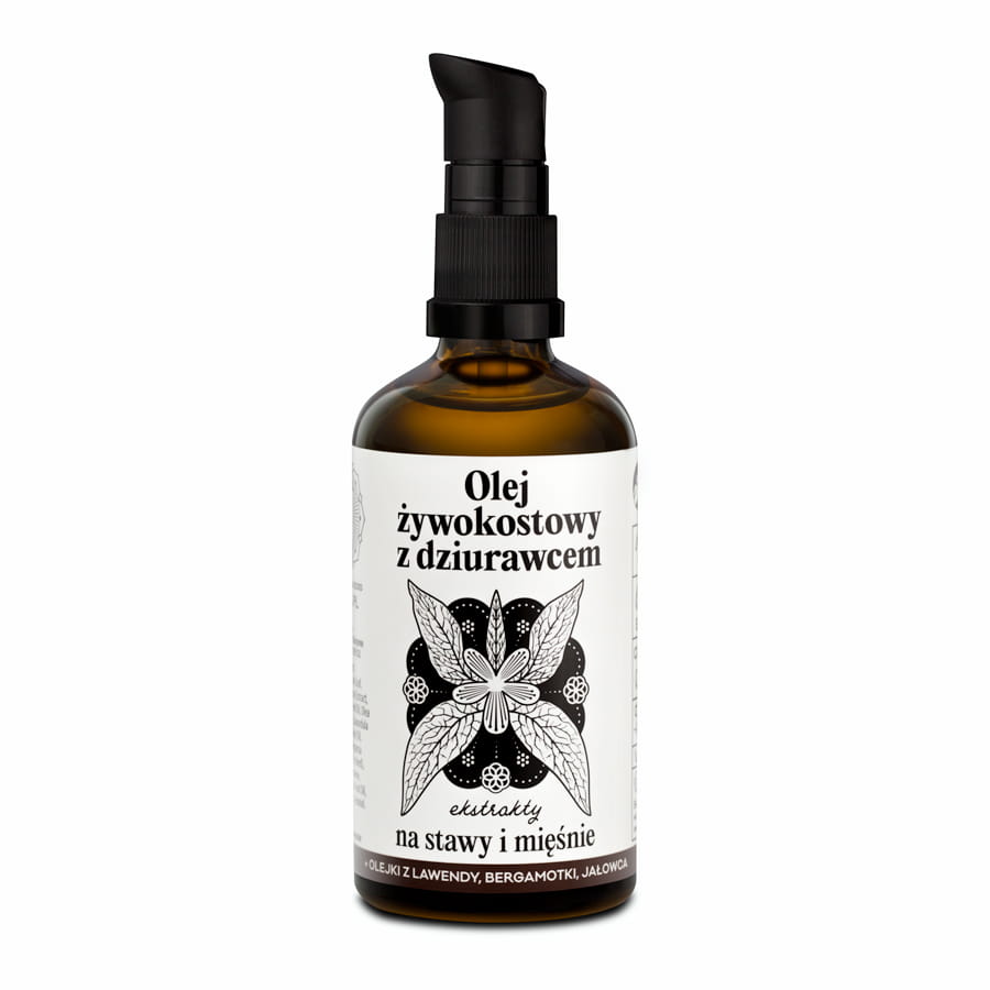 Olej żywokostowy z dziurawcem 100ml