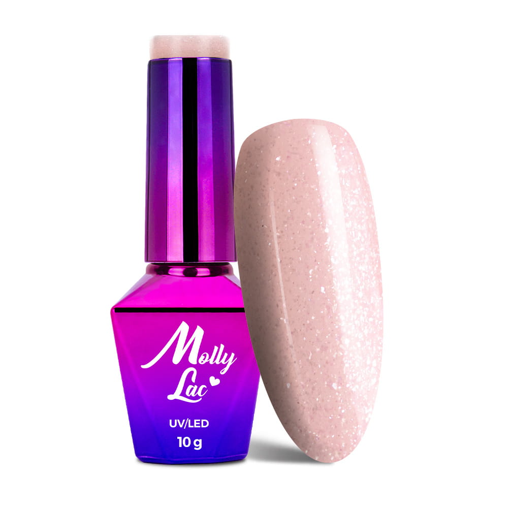 Lakier hybrydowy LED/UV Gel Polish MollyLac Madame French Nr 427 L'Amour 10 g