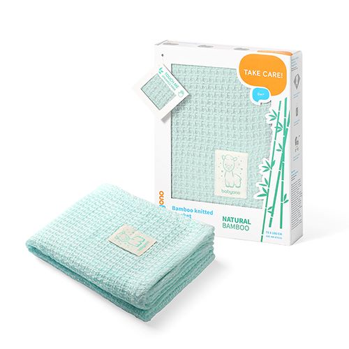 Baby Ono Kocyk dzianinowy bambusowy 75 x 100 cm - 479-03