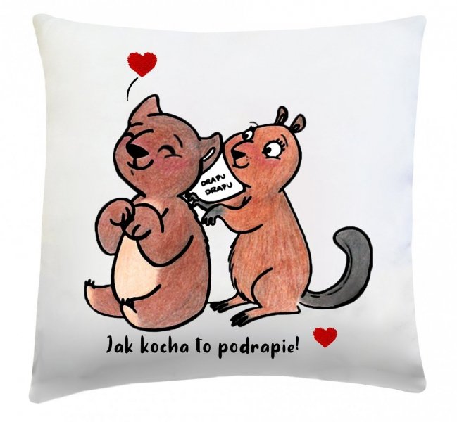 Poduszka na Walentynki 40x40 wz. w9