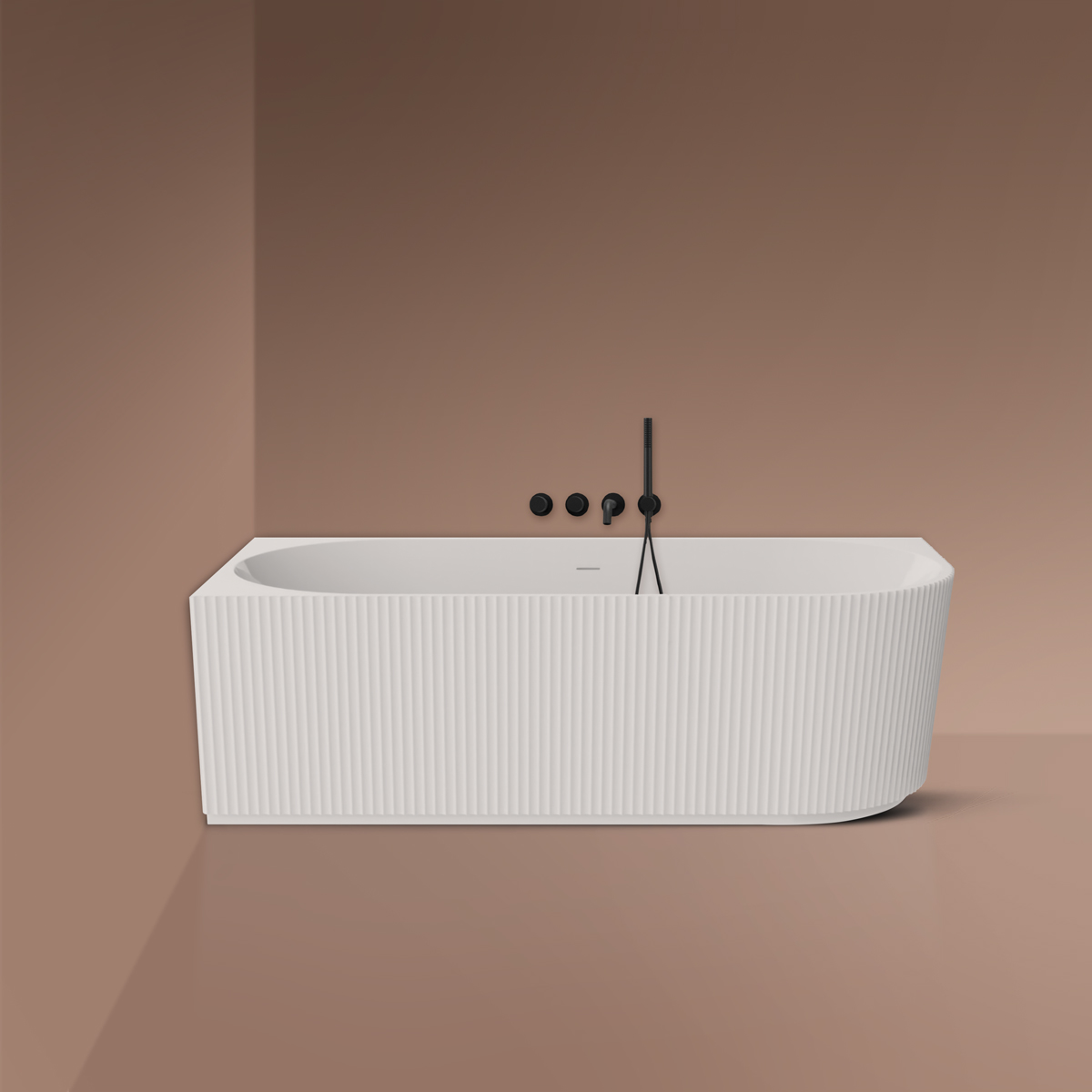 Darmowa Dostawa - Wanna narożna 160x75 cm owalna biała Oltens Hamnes 11010000