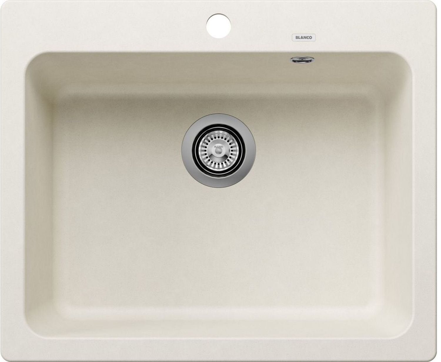 Darmowa Dostawa - Zlewozmywak granitowy 61.5x51 cm biały Blanco Naya 6 527128