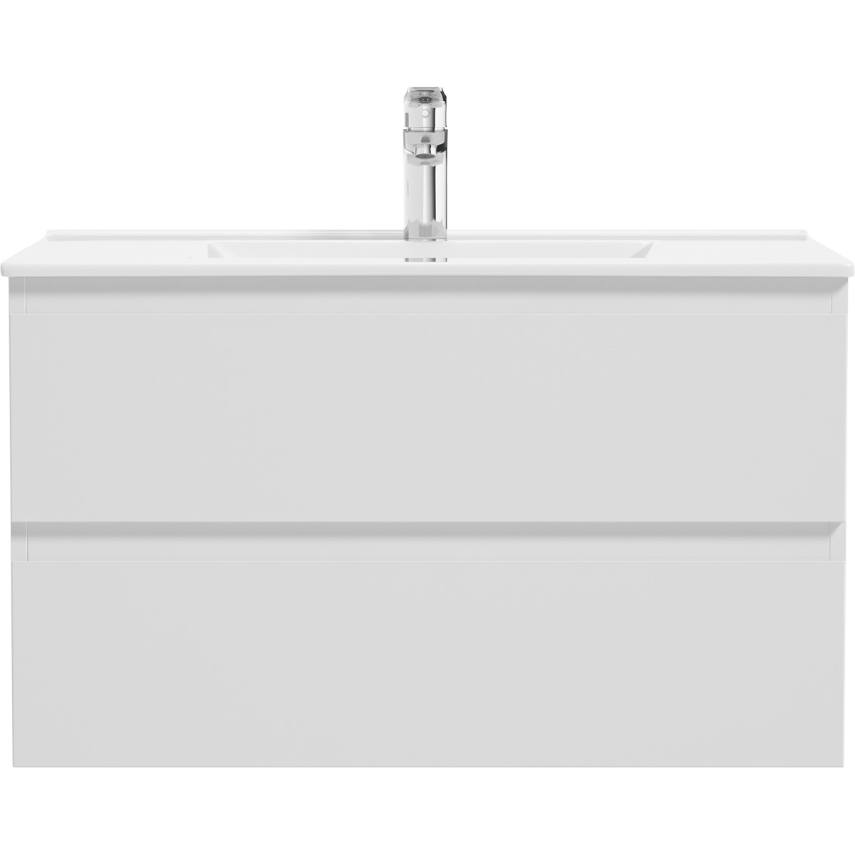 Darmowa Dostawa - Umywalka z szafką 80 cm białą Oltens Vernal 68003000