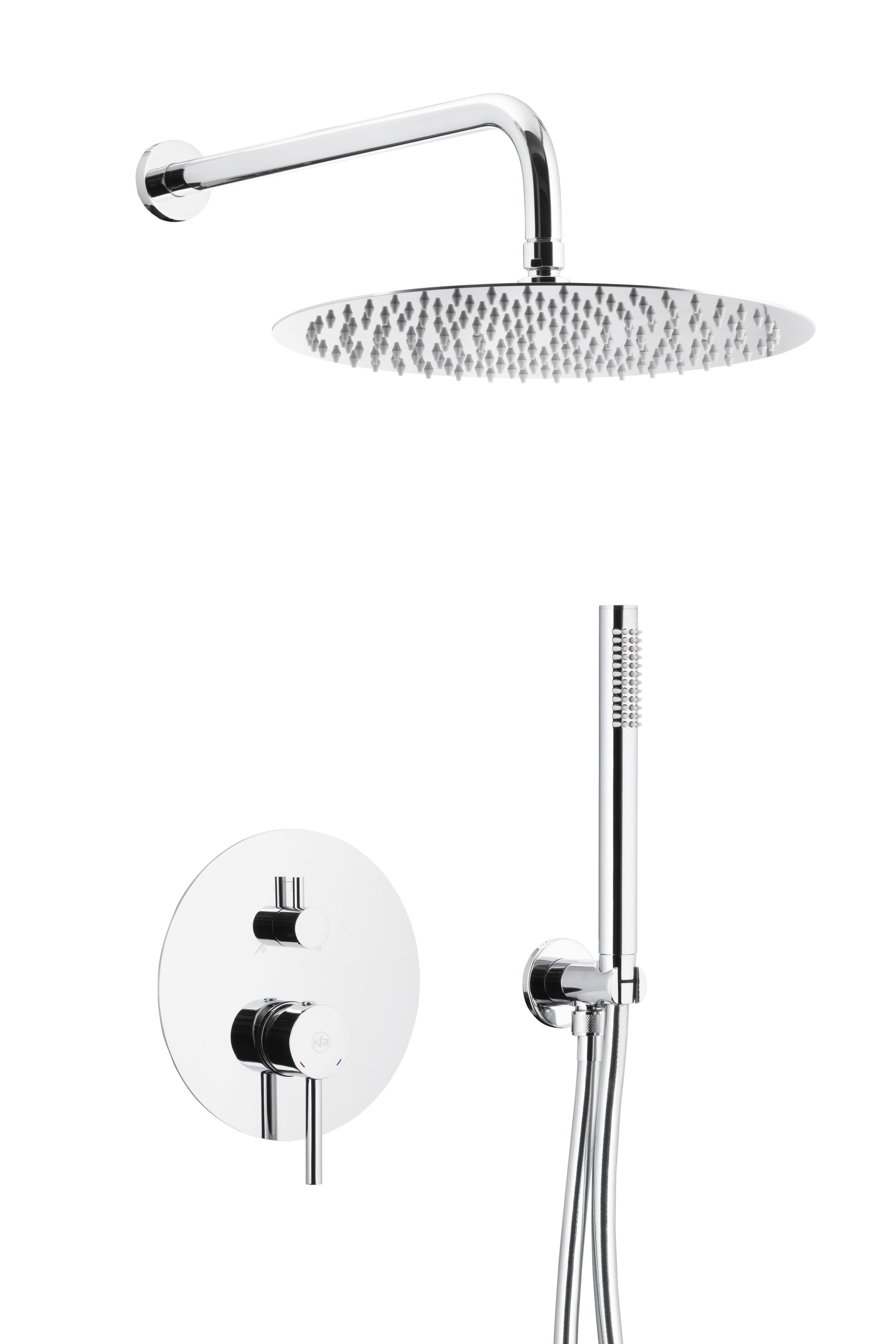 Darmowa Dostawa - Zestaw prysznicowy podtynkowy chrom KFA Armatura Moza 503950100