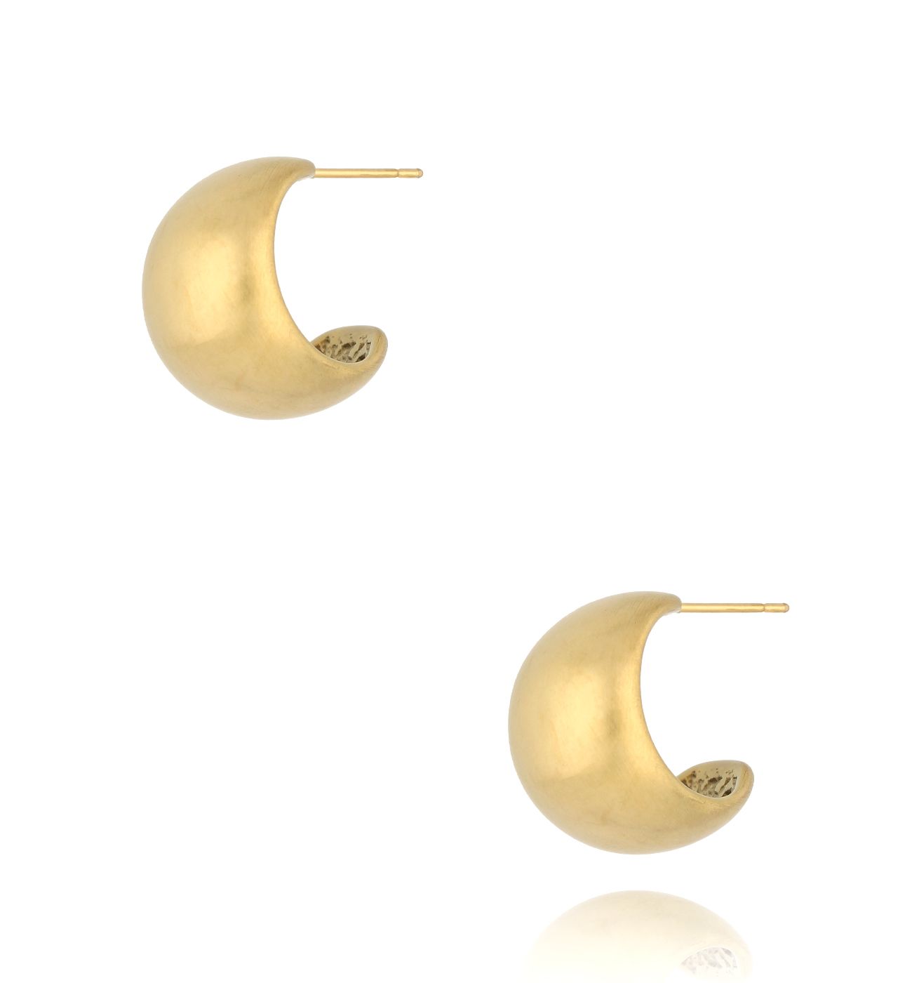 Kolczyki złote okrągłe Twilight KSA1824