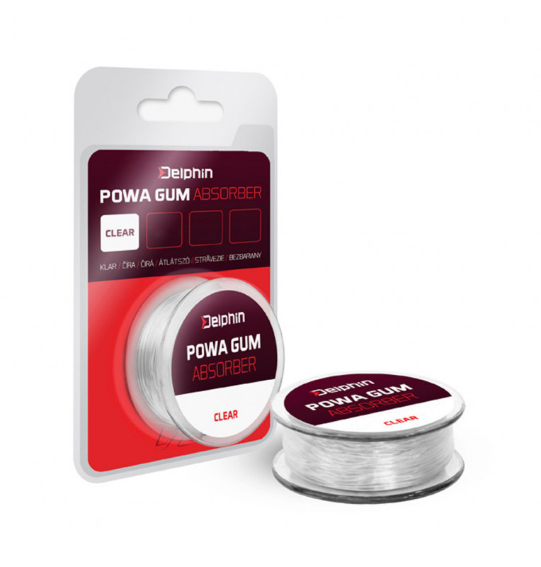 Delphin Feeder Guma POWA GUM przezroczysta 7m 1,0mm