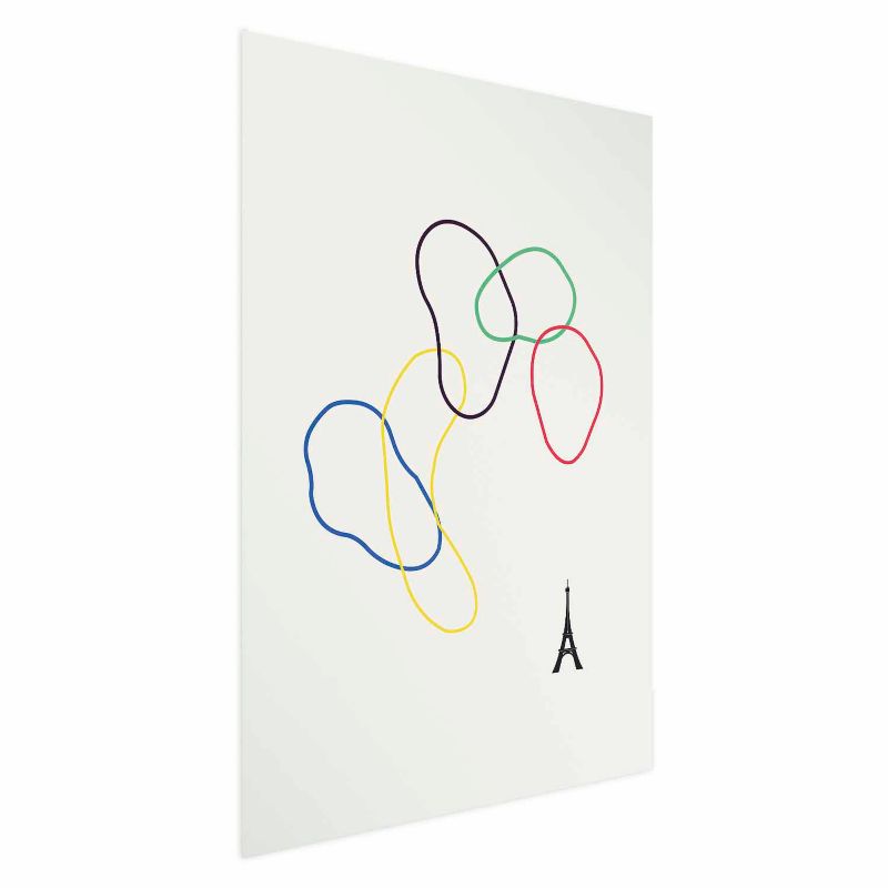 Plakat Artgeist Kolorowe koła 60x90 cm bez ramy 1 szt