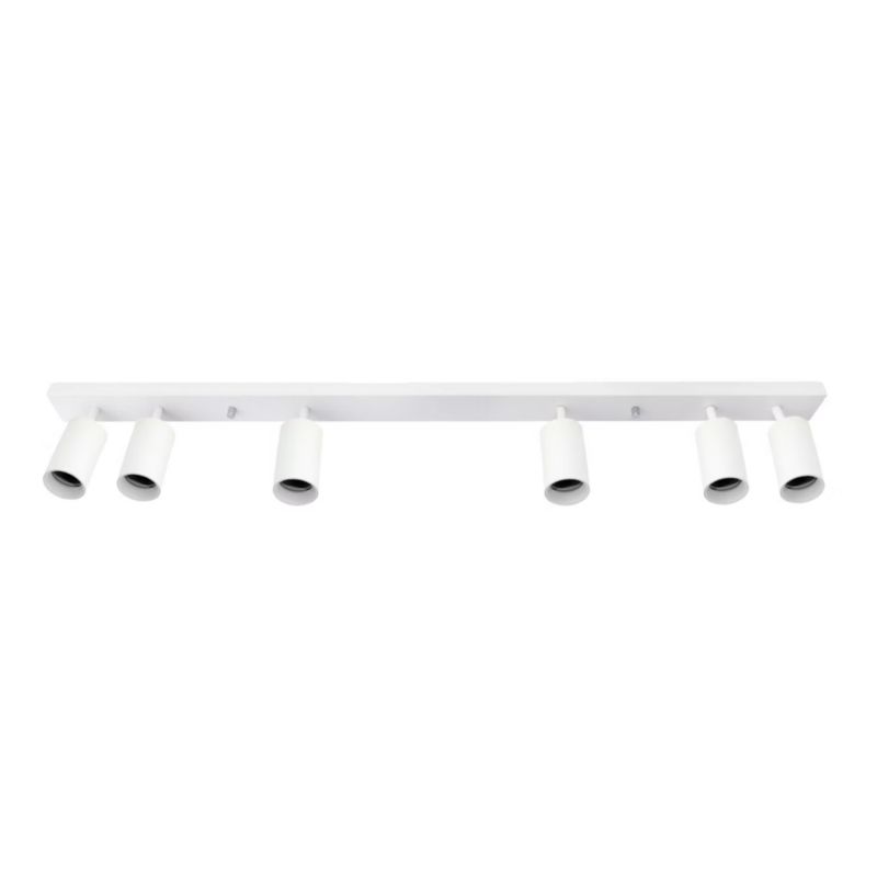 Reflektor sufitowy IdeaLED Qualis biały 6 x GU10 x 40W IP20 wym: 14 x 119 x 6 cm - 1 szt.