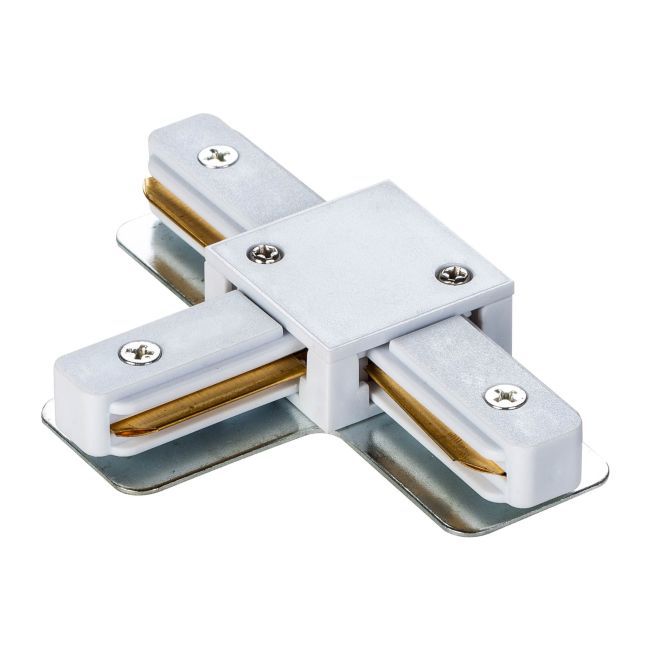 Łącznik typu T do szyny DPM X-Line Solid biały