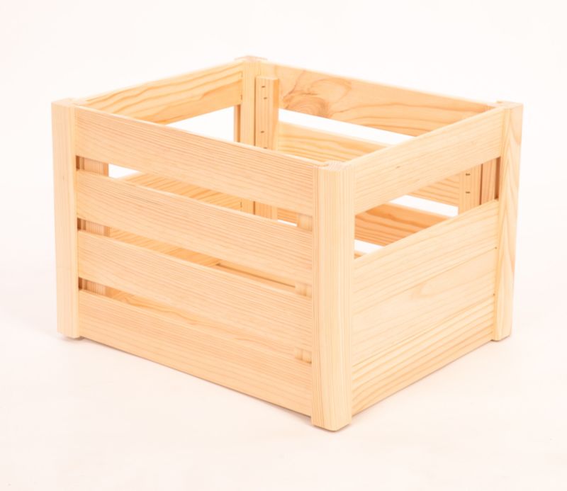 Skrzynka drewniana MODO24 na owoce i warzywa 46 x 30 cm 1 szt.