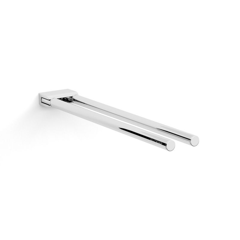 Wieszak na ręczniki Oltens Vernal, dwuramienny, chromowany, 33 cm, 1 szt.