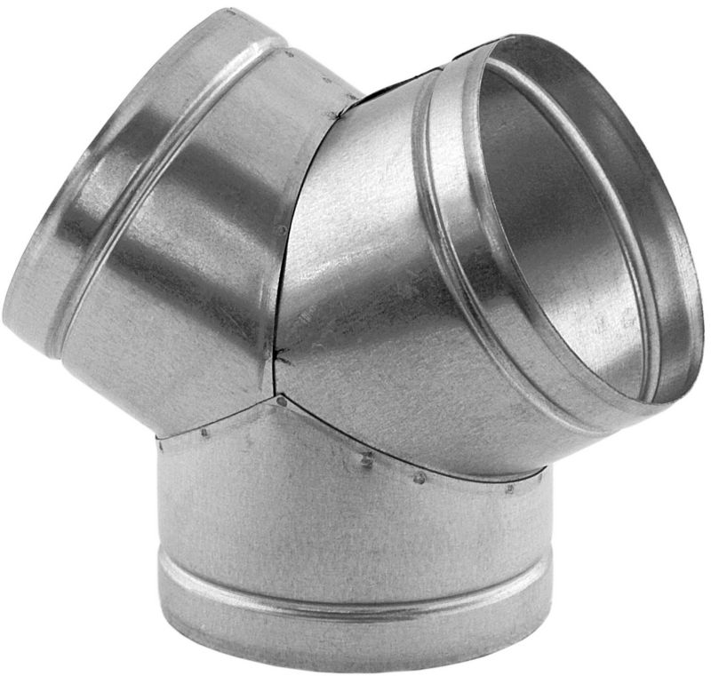 Trójnik Y-portki 120° Darco 80 mm ocynkowany