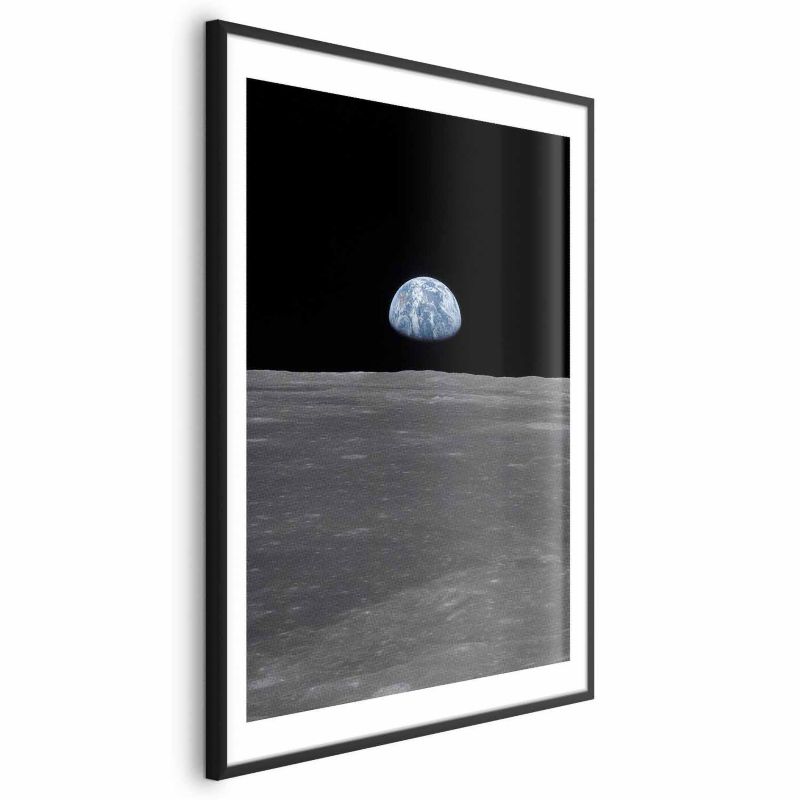 Plakat Artgeist Daleko od domu 21x30 cm z ramą czarną 1 szt