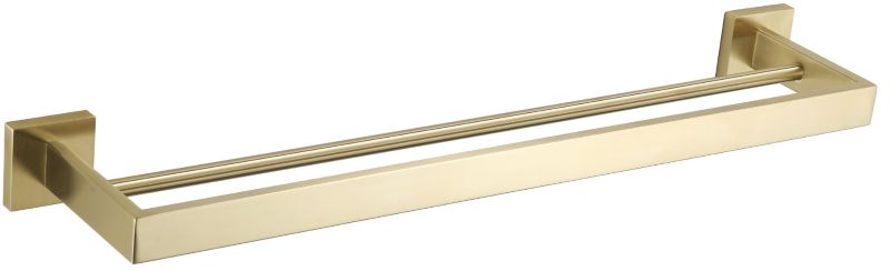 Podwójny wieszak na ręcznik Mexen Vox złoty 61,5 cm 2 szt.