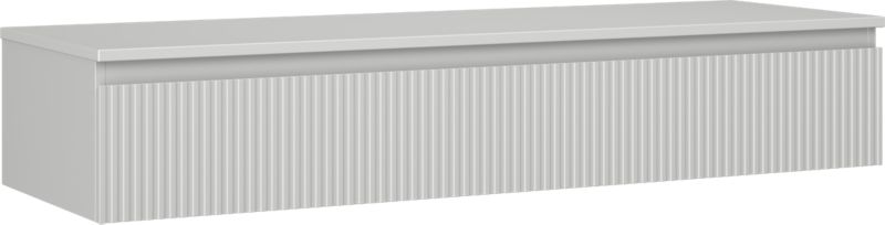 Szafka podumywalkowa Mexen Rivel szary mat 140 cm 1 szuflada 1 szt.