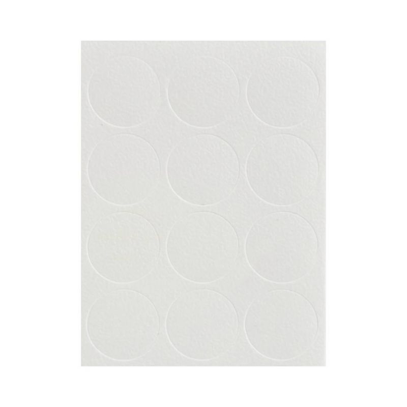 Zaślepka samoprzylepna Stahl 20 mm 12 szt. biała