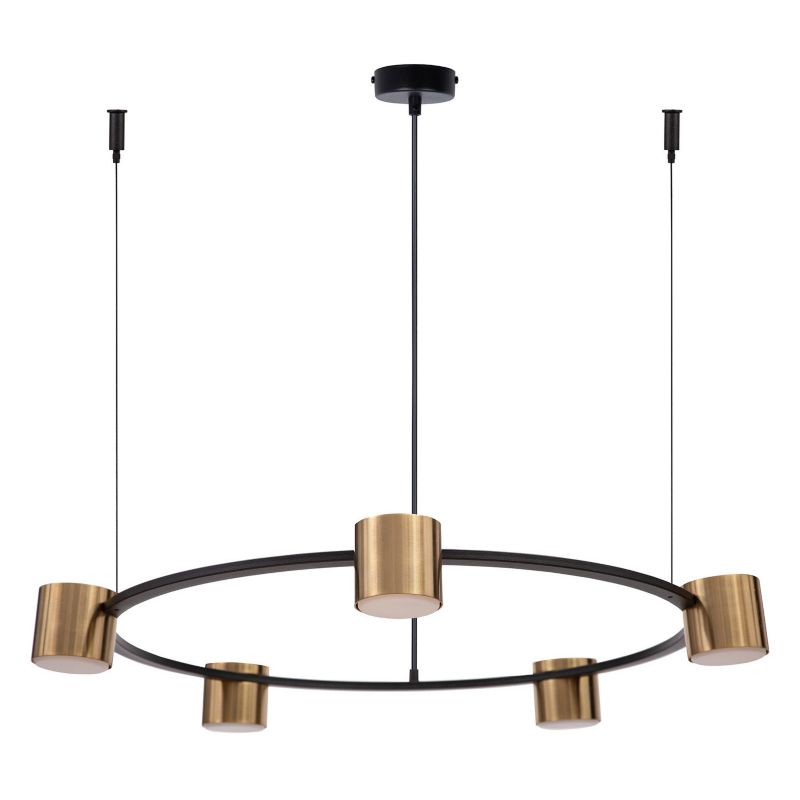 Lampa wisząca Sigma KODO czarno-złota 5xGX53x12W wym:150x72x72cm IP20 -1 szt.