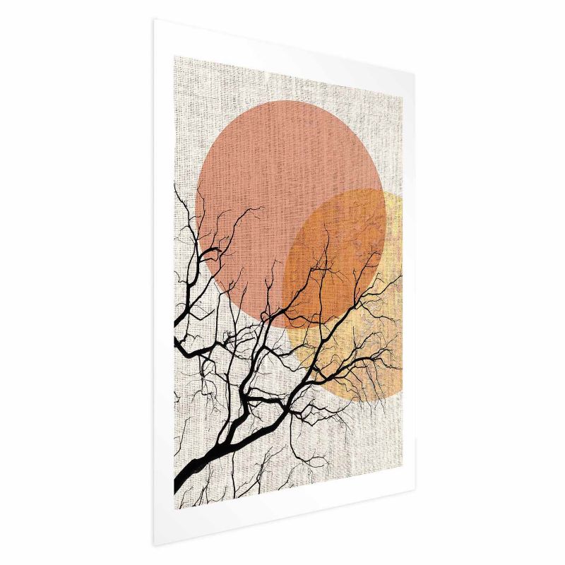 Plakat Artgeist Podwójny księżyc 60x90 cm bez ramy 1 szt