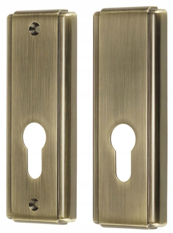 Szyld FEINZ Zewnętrzny Drzwiowy Długi Na Wkład 105 Mm Patyna 1 szt.