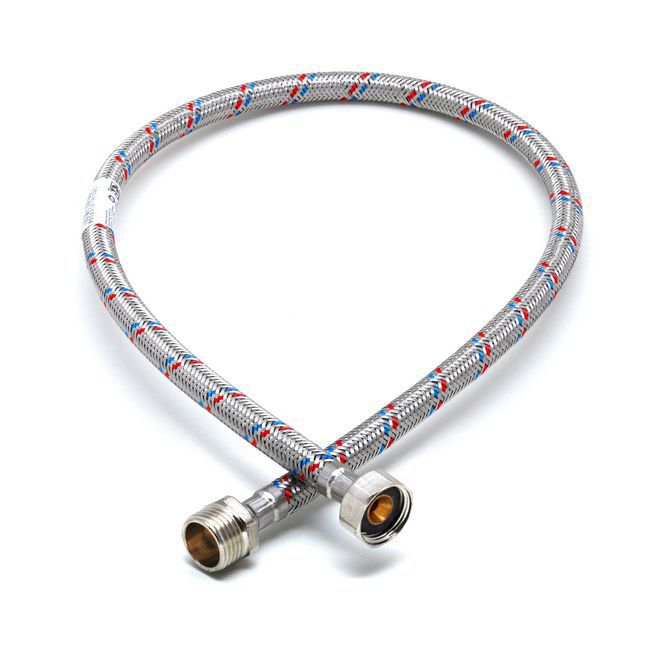 Wężyk Industrias Mateu Fil-Nox W1/2" x Z1/2" 80 cm