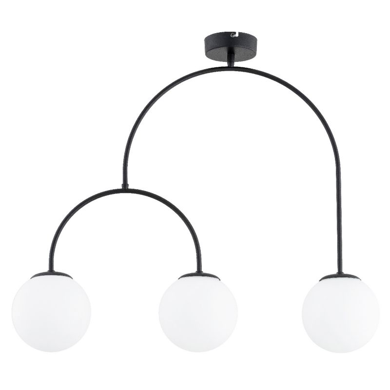 Lampa wisząca Alfa DILAR czarno-biała 3xE14x10W wym:59x15x70cm IP20 -1 szt.