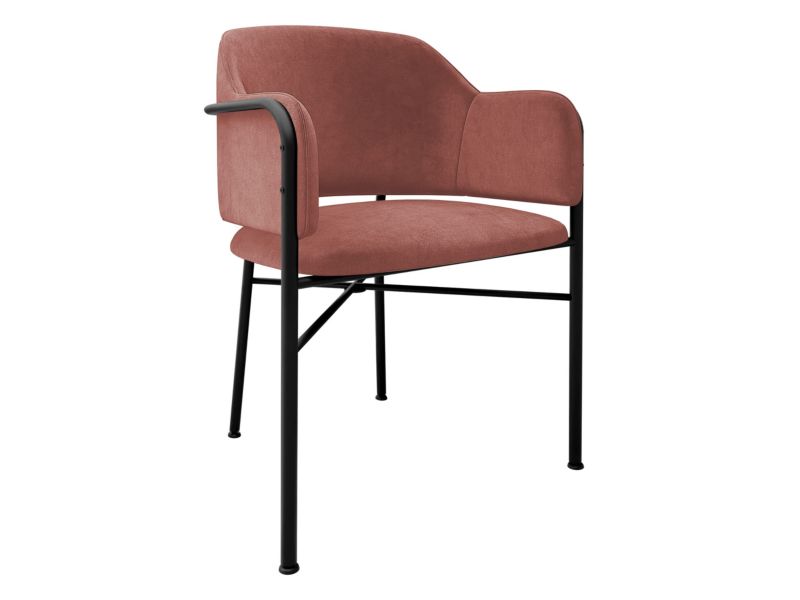 Krzesło MIRJAN 24 tapicerowane Delivio róż indyjski 1 szt.