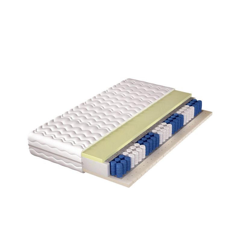 Dwustronny materac sprężynowy MIRJAN 24 Alaska 20 cm 200x200 1 szt.