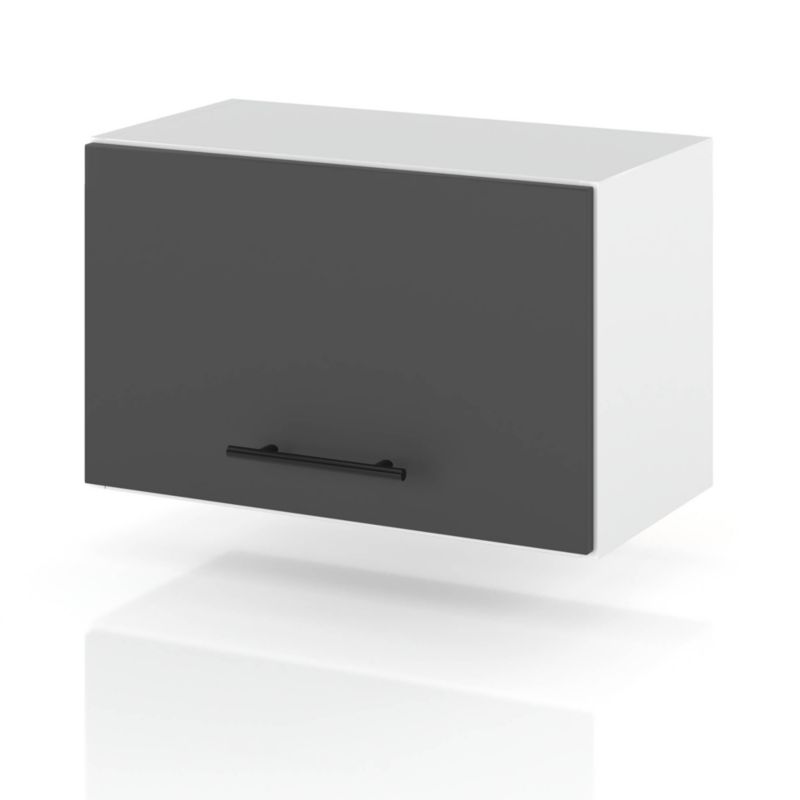 Szafka Kuchenna Hurtownia-Mebli Wisząca Okapowa OKAP60 sPremium 60cm Biały Mat Szary Mat 60x32x36 cm 1szt.