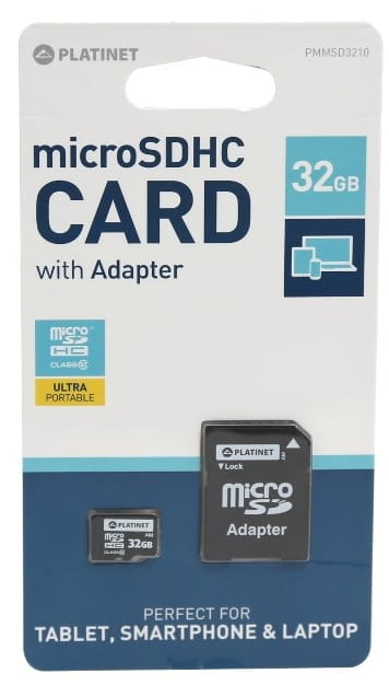 PLATINET Micro SDHC 32GB class 10 41843 - Henryx24