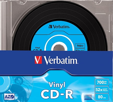 Verbatim CD-R 700MB VINYL slim op-10 43426 - Henryx24