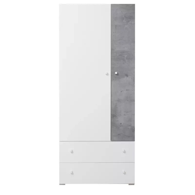 Dwudrzwiowa szafa 80 cm szuflady SIREN