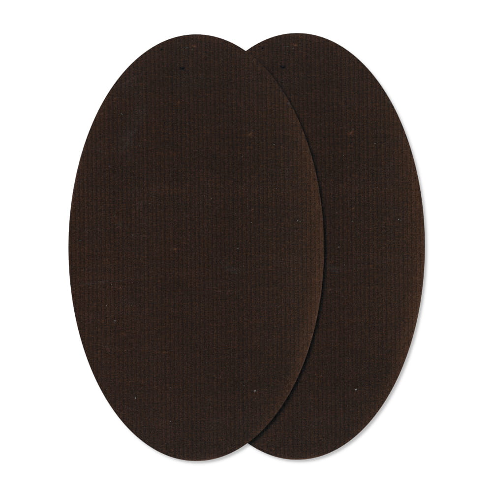 łaty sztruksowe termoprzylepne 2 szt. kol.156 ciemny brąz