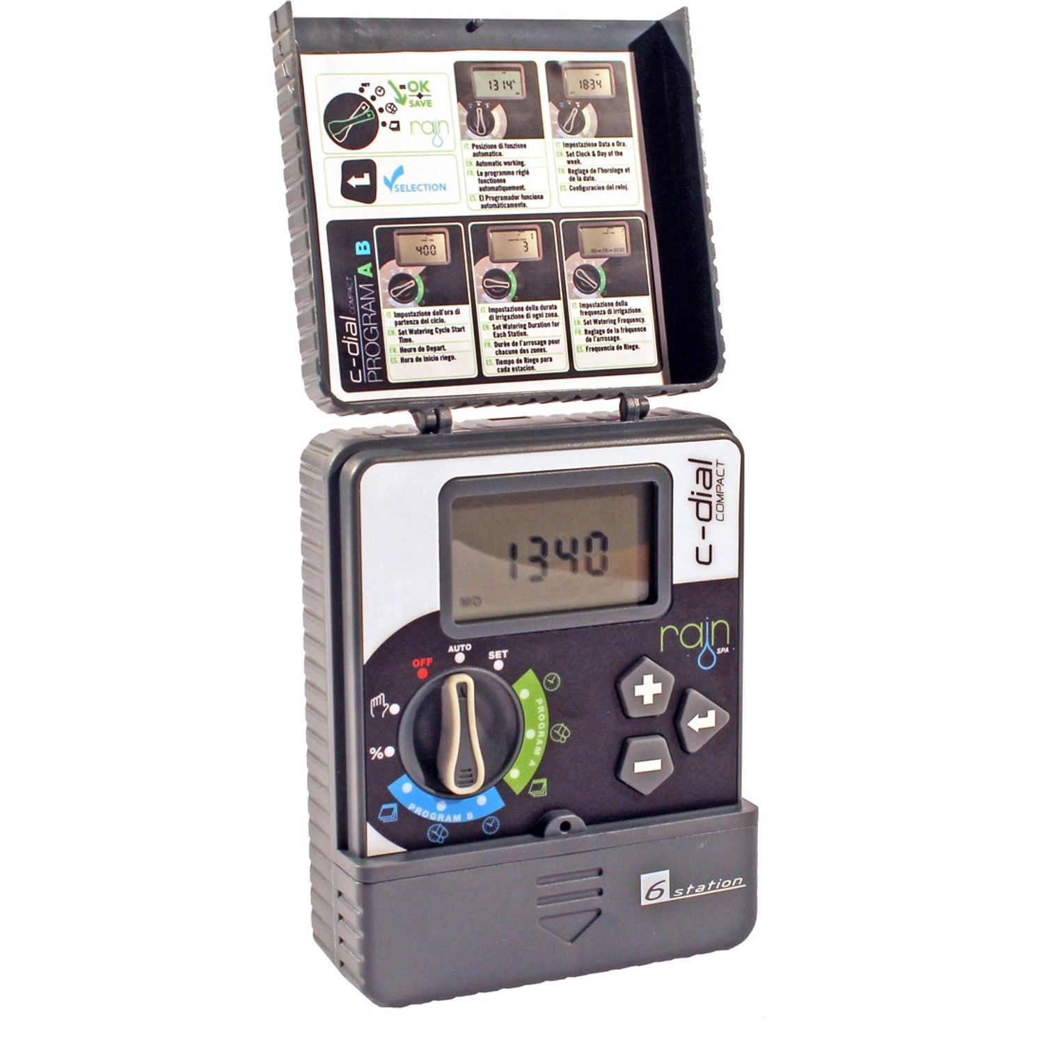 Rain Sterownik 6-sekcyjny wewnętrzny C-DIAL