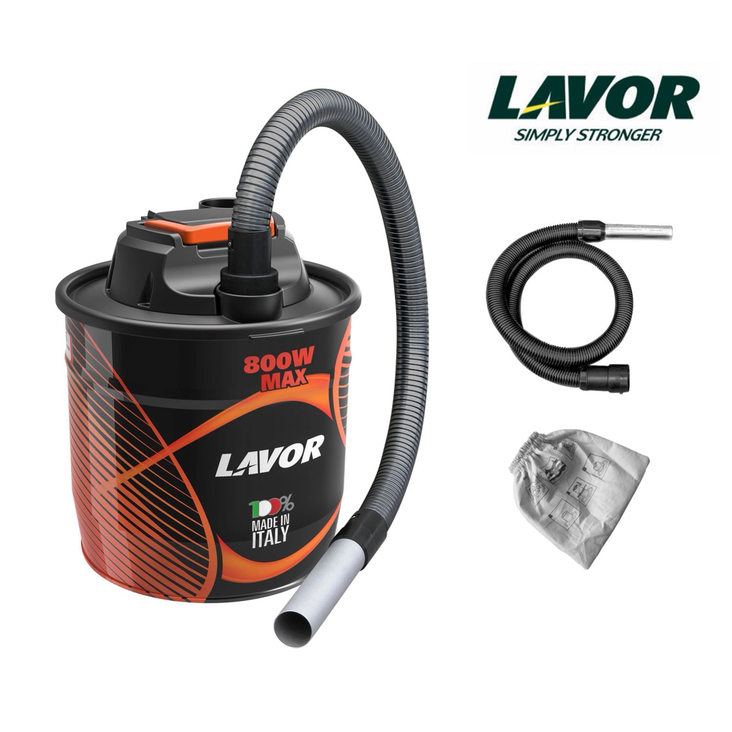 Lavor Odkurzacz kominkowy Ashley 111 800W 18L