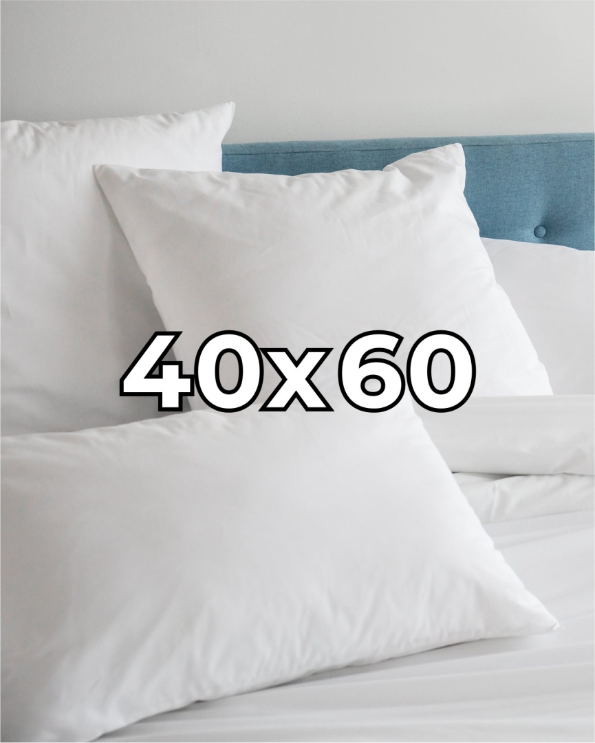 Satynowa poszewka hotelowa na poduszkę 40x60 cm, 100% bawełna