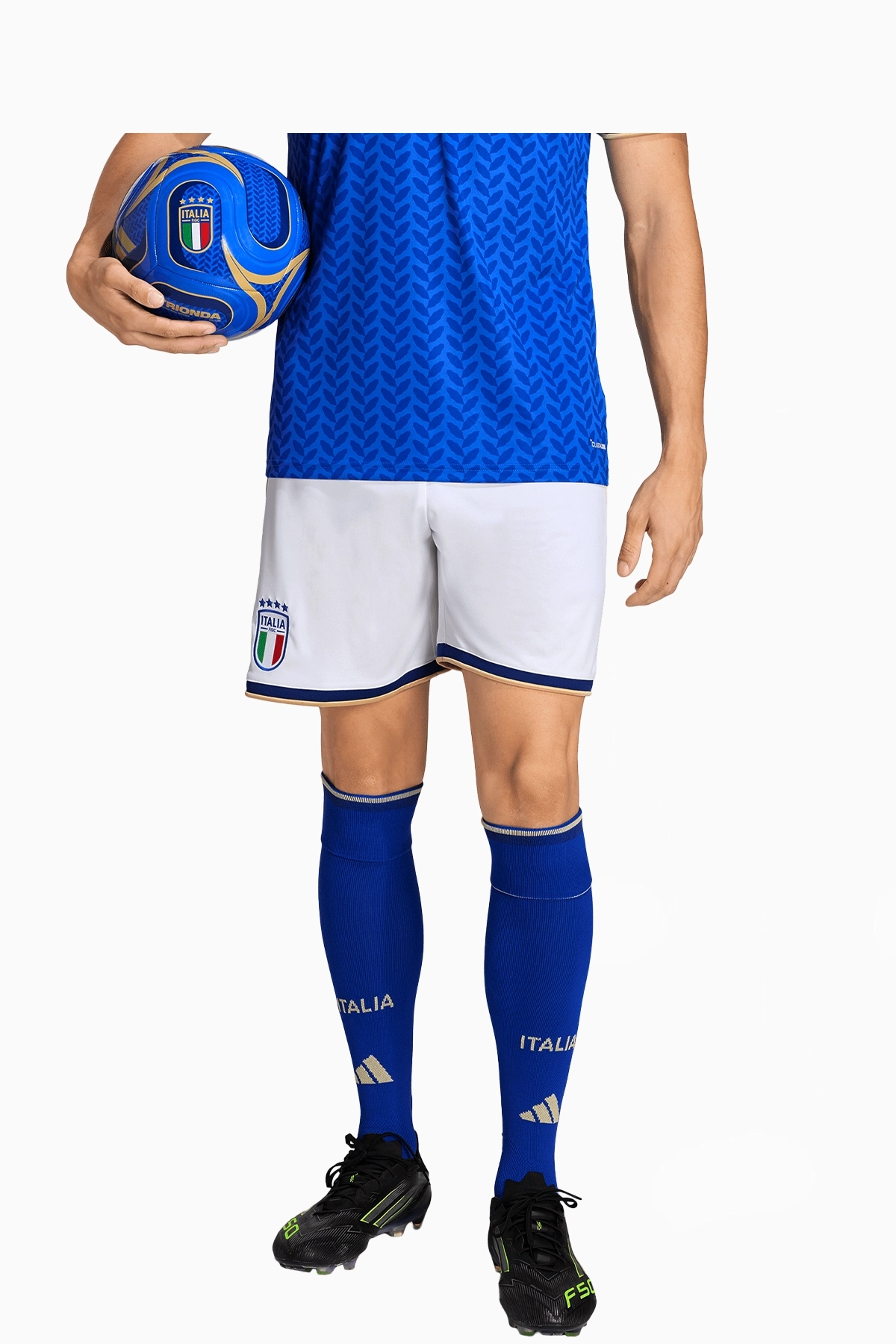 Spodenki Reprezentacji Włoch adidas 2026 Domowe - Biały