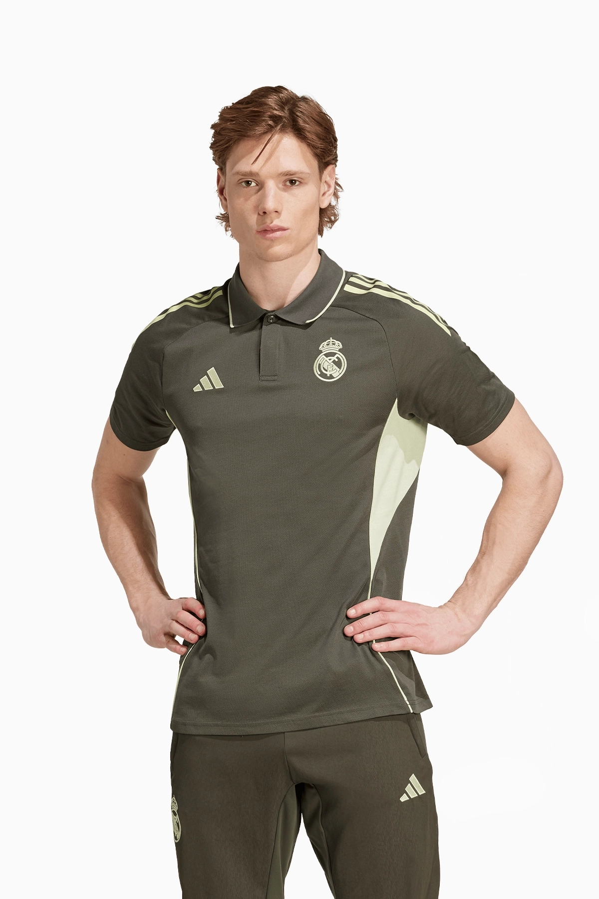 Koszulka adidas Real Madryt 25/26 Polo - Zielony