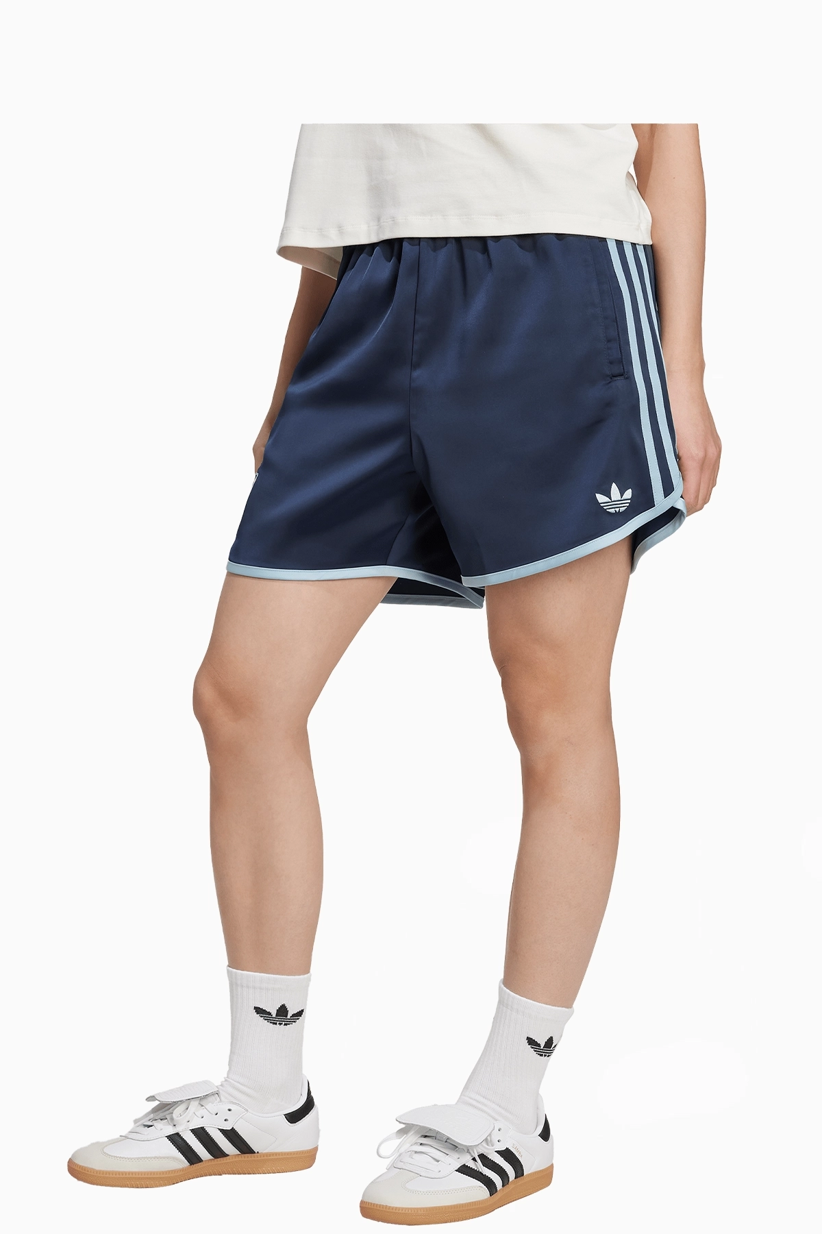 Spodenki Reprezentacji Hiszpanii adidas 2025 Originals Damskie - Granatowy