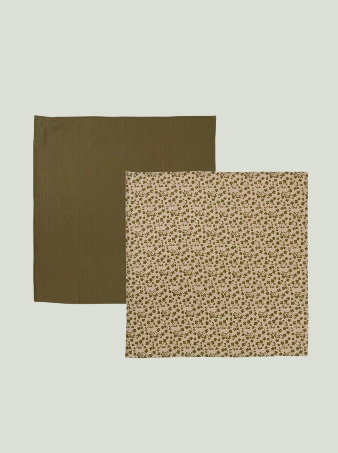 Pieluszki muślinowe Iro Muslin Olive - Pack of 2 OYOY