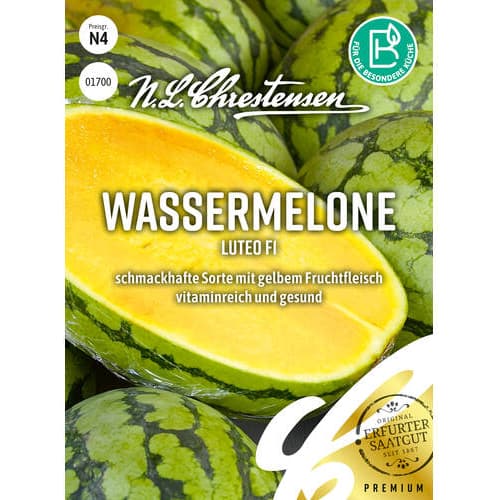 1 szt, Wassermelone Luteo F1 - Samen: Ilość w opakowaniu: 1 Stück
