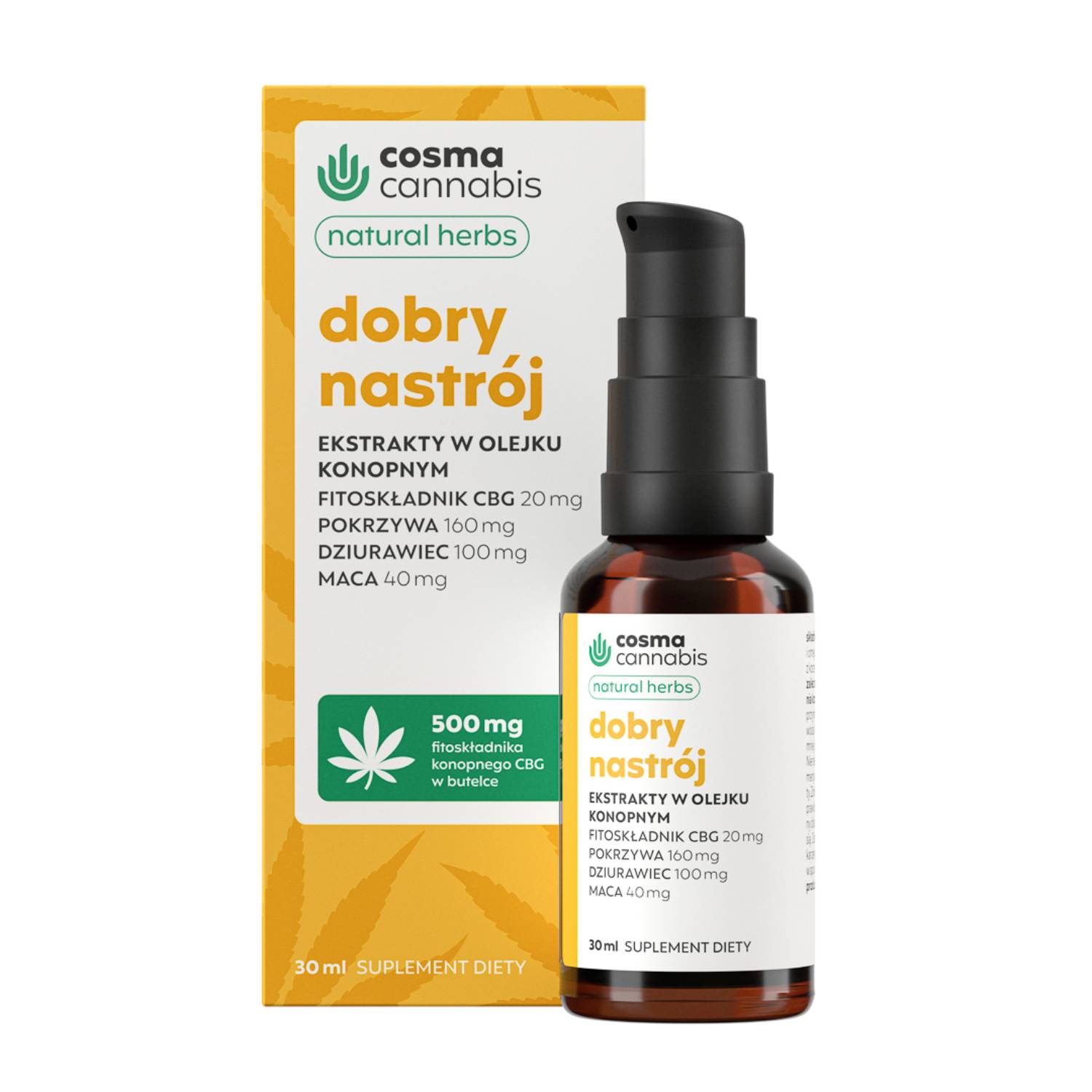 Cosma cannabis dobry nastrój, 30 ml