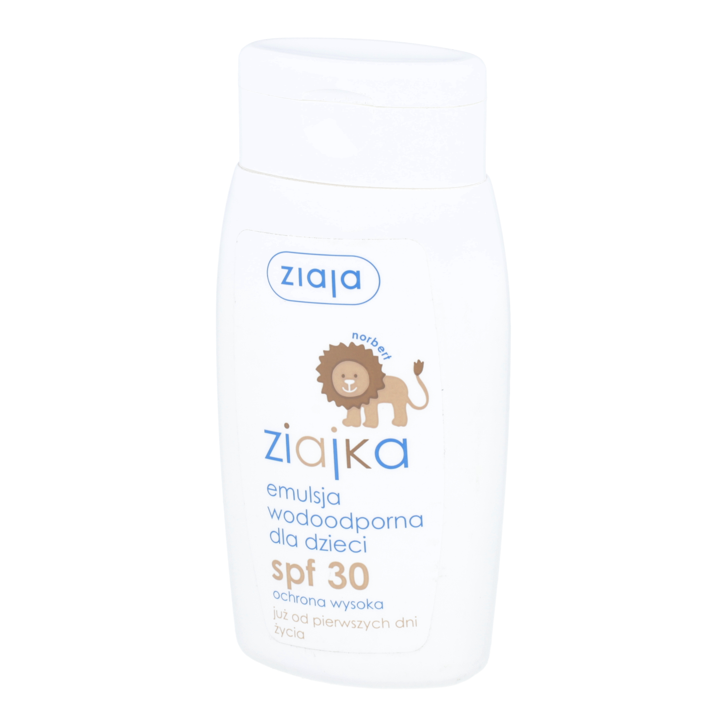 Ziajka - emulsja wodoodporna dla dzieci, spf 30, 125 ml