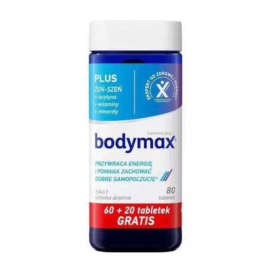 Bodymax plus - 60 + 20 tabletek
