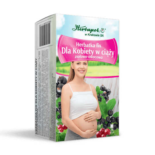 Herbatka dla kobiet w ciąży - ziołowo-owocowa, saszetki, 20 sztuk