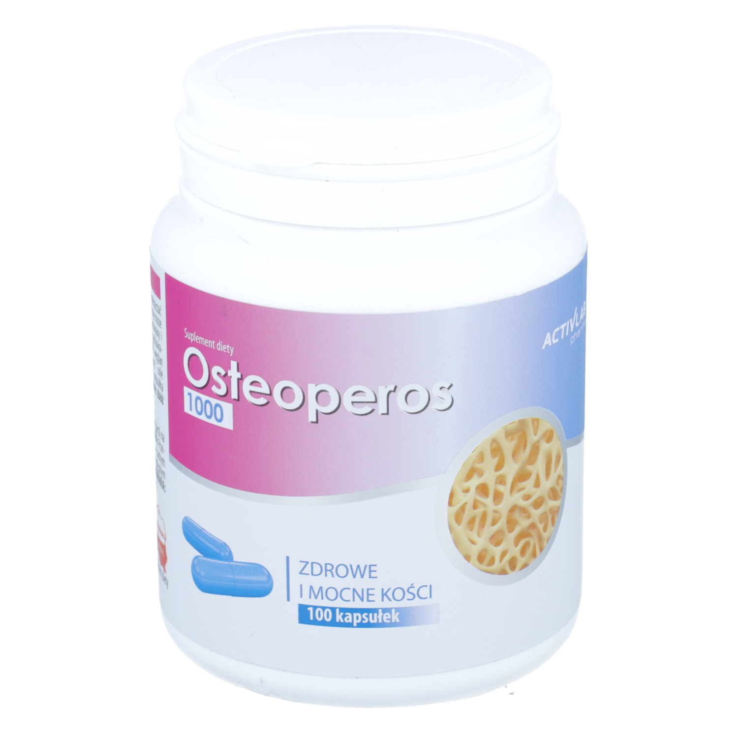 Activlab pharma osteoperos 1000, 100 kapsułek